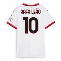 AC Milan Rafael Leao #10 Bortatröja Dam 2024-25 Kortärmad